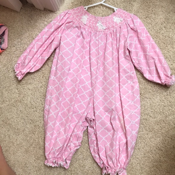 easter smocked bubble